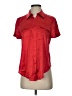 Antonio Melani Red Short Sleeve Blouse Size XS - photo 1
