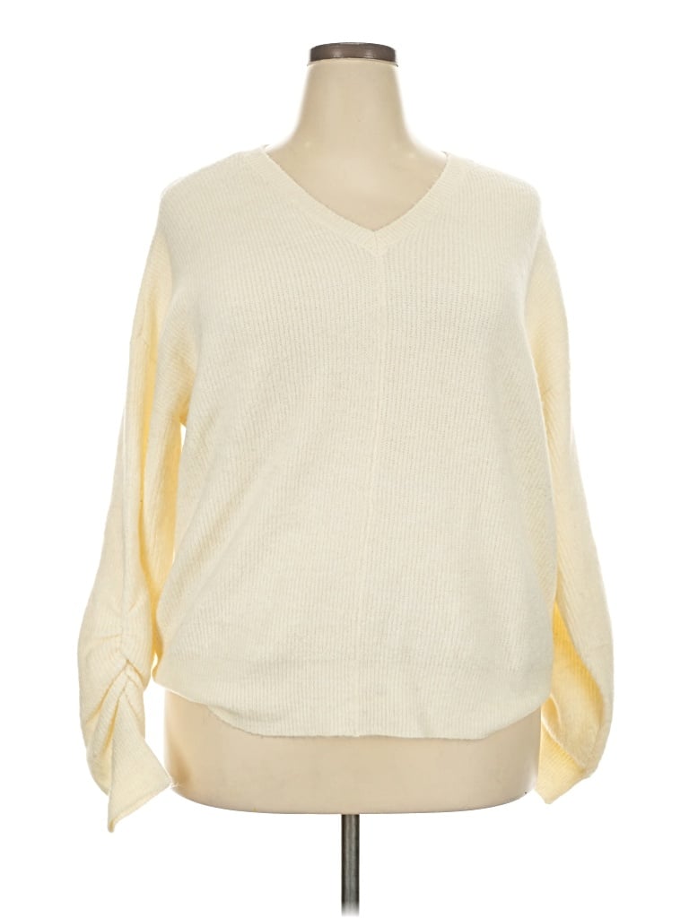 Pre-owned Vero Moda Sweater Vest In Ivory