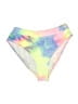 Unbranded Tie-dye Pink Green Swimsuit Bottoms Size XXL - photo 1