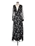 Leith 100% Polyester Black Casual Dress Size S - photo 1