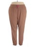 Fabletics Color Block Brown Casual Pants Size 2X - photo 1