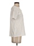 Talbots 100% Cotton Ivory Short Sleeve Top Size S - photo 4