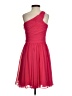 Halston Heritage 100% Polyester Solid Red Cocktail Dress Size 2 - photo 2