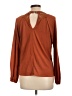 Daytrip Brown Long Sleeve Blouse Size L - photo 2