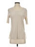 OAK + FORT Ivory Short Sleeve Turtleneck Size S - photo 1