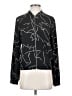 Babaton Print Black Long Sleeve Blouse Size S - photo 1