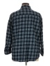Old Navy 100% Cotton Checkered-gingham Blue Long Sleeve Button-Down Shirt Size XL - photo 2