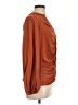 Daytrip Brown Long Sleeve Blouse Size L - photo 4