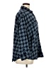 Old Navy 100% Cotton Checkered-gingham Blue Long Sleeve Button-Down Shirt Size XL - photo 4