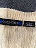 Architect 100% Cotton Ivory Cardigan Size XL - photo 7