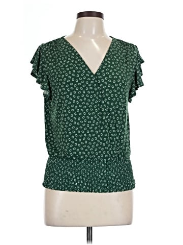 Petite Assembly Short Sleeve Blouse (view 1)