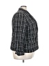 NY Collection Houndstooth Gray Blazer Size 3X - photo 4