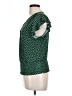 Petite Assembly Green Short Sleeve Blouse Size Lg Petite - photo 5