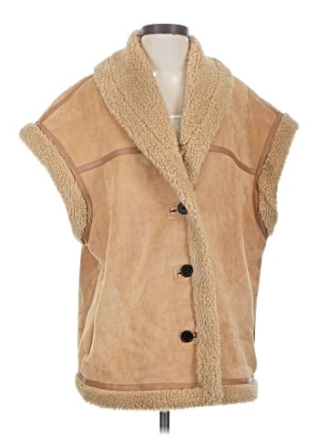 Avec Les Filles Faux Fur Vest (view 1)