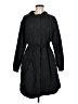 A New Day Black Trenchcoat Size M - photo 1