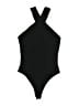 Babaton Solid Black One Piece Swimsuit Size S - photo 1