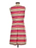 MICHAEL Michael Kors Stripes Pink Casual Dress Size L (petite) - photo 2