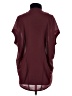 L.A.M.B. 100% Polyester Burgundy Short Sleeve Blouse Size S - photo 2