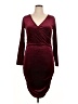 Assorted Brands Burgundy Cocktail Dress Size XL - photo 1