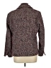 Coldwater Creek Tweed Burgundy Blazer Size 12 - photo 2