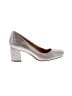 Naturalizer Metallic Silver Heels Size 6 - photo 1