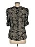 Veronica Beard Black Short Sleeve Blouse Size M - photo 2
