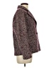 Coldwater Creek Tweed Burgundy Blazer Size 12 - photo 4