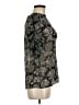Veronica Beard Black Short Sleeve Blouse Size M - photo 4