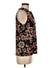 Vanessa Virginia Black Sleeveless Blouse Size M - photo 4