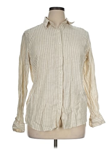 Uniqlo Long Sleeve Button-Down Shirt (view 1)