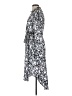Halogen 100% Polyester Print Silver Casual Dress Size XS - photo 5