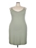 Assorted Brands Solid Green Casual Dress Size 20 - photo 1