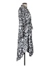 Halogen 100% Polyester Print Silver Casual Dress Size XS - photo 4