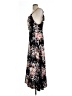 Unbranded 100% Polyester Floral Black Casual Dress Size L - photo 5