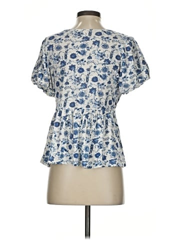 Lucky Brand Short Sleeve Blouse (view 2)