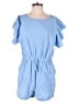 Angashion Solid Blue Romper Size XL - photo 1