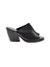 Korks 100% Leather Black Mule/Clog Size 6 - photo 1