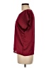 Shein Burgundy Short Sleeve Top Size 6 - photo 5
