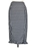 Shein Houndstooth Black Casual Skirt Size L - photo 2