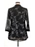 Timeson Black 3/4 Sleeve Blouse Size XL - photo 2