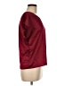Shein Burgundy Short Sleeve Top Size 6 - photo 4