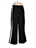Assorted Brands 100% Polyester Stripes Black Track Pants Size 12 - photo 1