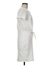 Express Solid White Casual Dress Size M - photo 4
