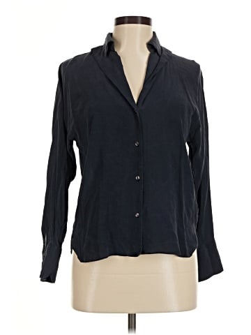Club Monaco Long Sleeve Silk Top (view 1)