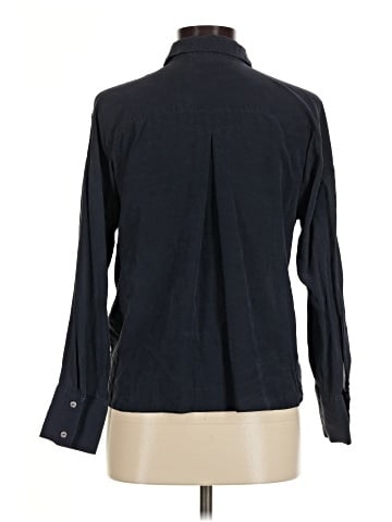 Club Monaco Long Sleeve Silk Top (view 2)