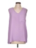 Cotton Bleu 100% Polyester Purple Sleeveless Top Size M - photo 1