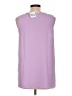 Cotton Bleu 100% Polyester Purple Sleeveless Top Size M - photo 2