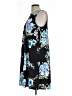 Apt. 9 Print Black Casual Dress Size L - photo 5