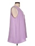 Cotton Bleu 100% Polyester Purple Sleeveless Top Size M - photo 4