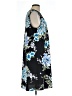 Apt. 9 Print Black Casual Dress Size L - photo 4